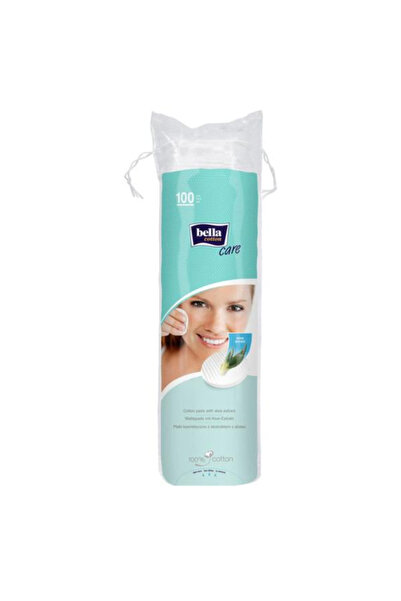 Bella %100 Cotton Cleansing Pads with Aloe Vera Extract - Cotton Care Cotton ...