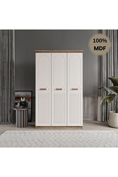 comiet Pera 3 kapak MDF gardırop