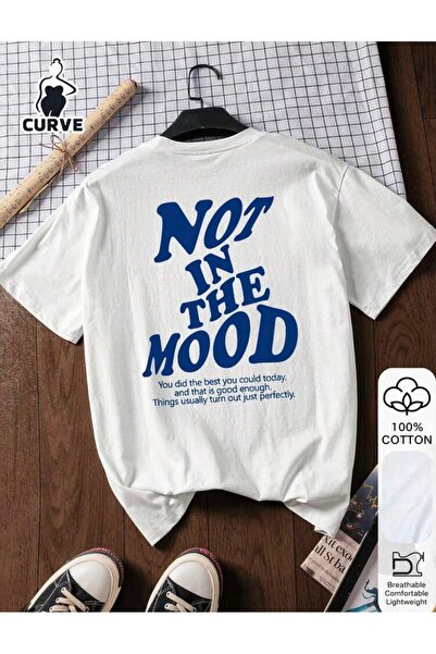 LELVANİ Blue Note in the Mood Unisex Printed Crewneck T-Shirt
