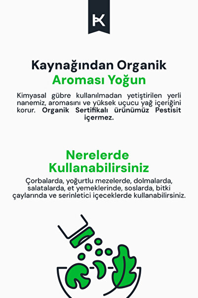 karmalife Organik Nane 20 gr