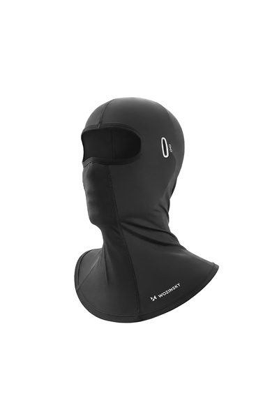 WOZINSKY Cagula integrală WKM-02B pentru ciclism, alergare și drumeții, Negru
