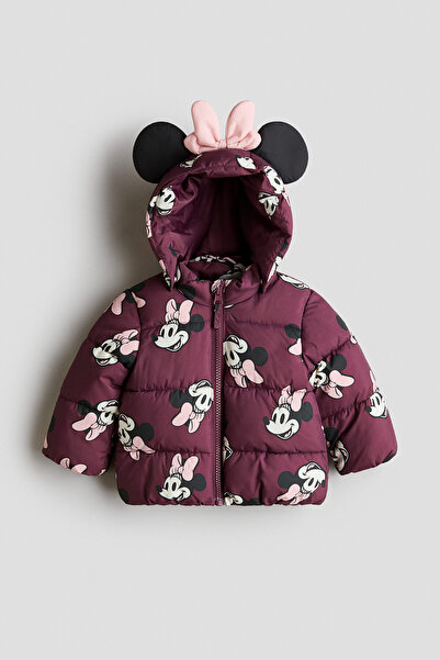 H&M Aplikeli Pofuduk Ceket