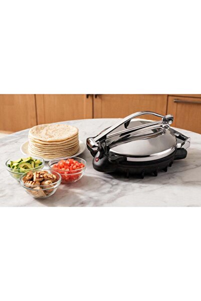 Nova NT-174RT10 Roti and Tortilla Maker 1000W Electric Non-Stick Flatbread Pr...