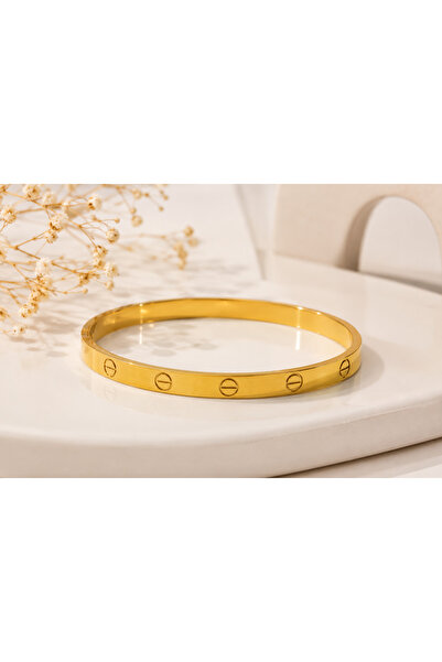 Archhazel Jewelery Premium Steel Flat Cuff Bracelet