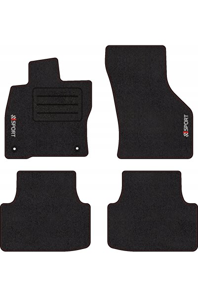 NO BRAND Covorașe de catifea cu tivire pentru SEAT LEON IV LUX