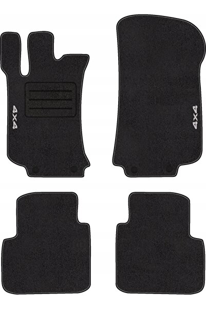 NO BRAND DYWANIKI CU HAFTEM 4X4 PENTRU MERCEDES R W251 (2005 - 2013) LUX COMPLET