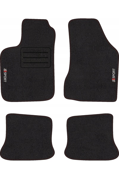 NO BRAND COVORAȘE DIN VELUR CU BRODERIE PENTRU SEAT IBIZA II (1993 - 1999) LUX
