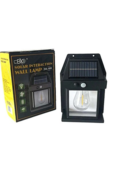 cBk Solar Interaction Wall Lamp with Motion Sensor, Outdoor Waterproof LED Light