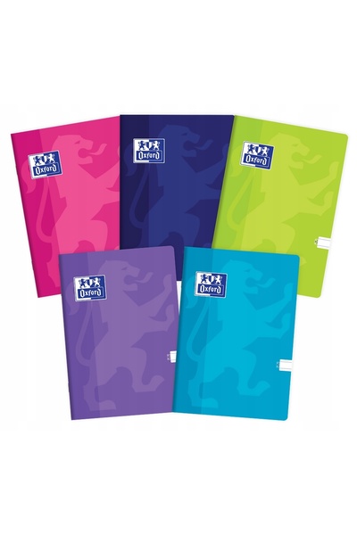 Oxford Caiet tactil A5, 32 de file, liniat cu margine, x10