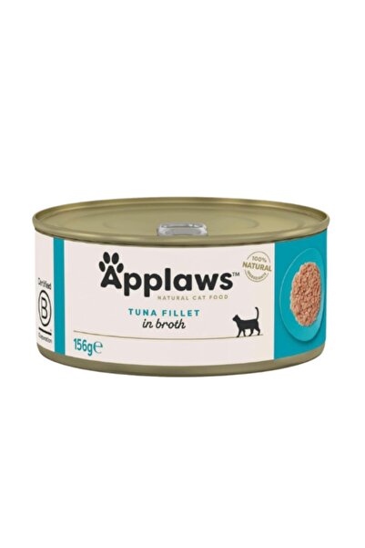 Applaws Wet Food for Cats Aplus Tuna Fillet in Broth 156g.
