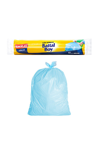 Koroplast GÜÇLÜ ÇÖP TORBASI BATTAL BOY 10'LU 72x95cm