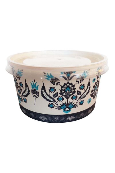 diğer0101 14 OZ KAPAKLI ÇORBA KASESİ 25 ADET