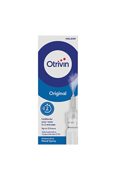 OTRIVIN 0.1% NASAL SPRAY 10ML