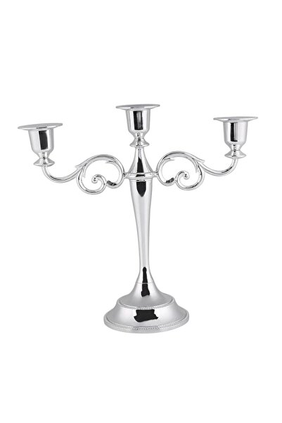 Generic Denash Anticorrosion Home Decor Safety Candelabra, 3 Arm Candle Holde...