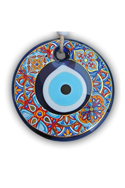 Generic Brand Glittering Bazaar Glass Evil Eye - Wall Hanging Beads for Doorw...