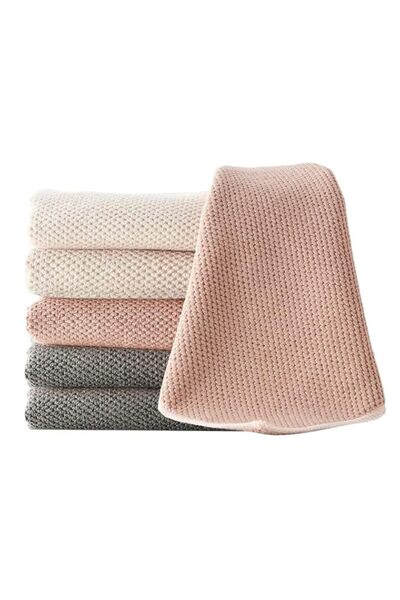 Generic 6-Pack Microfiber Cleaning Cloths, Soft Absorbent Towels, Multi-Purpo...
