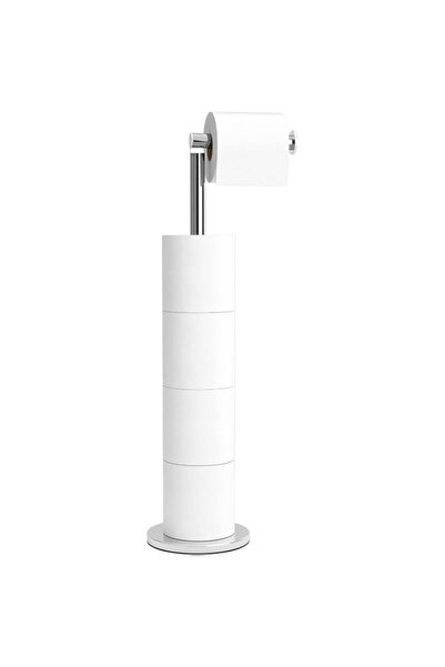 Generic Bathroom Free Standing Toilet Paper Holder Stand 5 Paper Rolls,Finish...