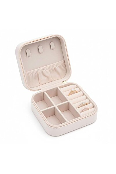 Generic Brand Elegant Mini Portable Jewelry Box Organizer for Rings, Earrings...