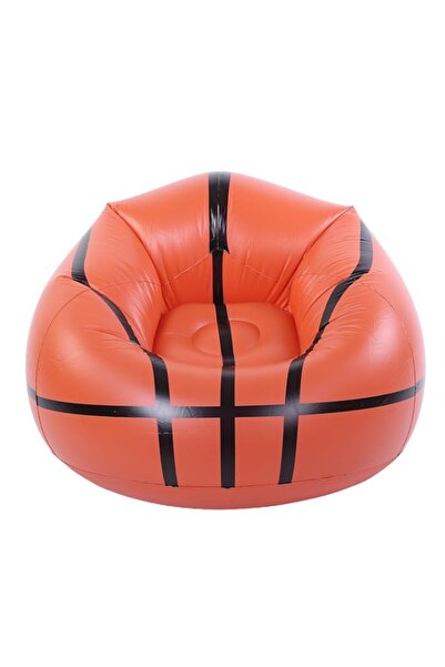 Generic TOPINCN Inflatable Soccer Ball Chair, Premium PVC Portable Blow Up Lo...