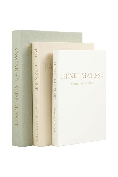 Generic Decorative Books Set of 3, Beautiful Linen Boxes Decor Coffee Table B...