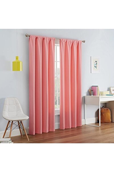 Generic Brand ECLIPSE Kendall Modern Blackout Thermal Rod Pocket Window Curta...