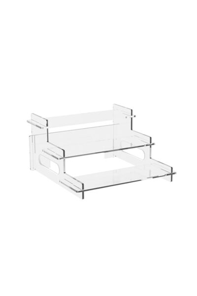 Generic Clear Acrylic 3-Tier Display Stand, Cupcakes, Perfume, Collectibles, ...
