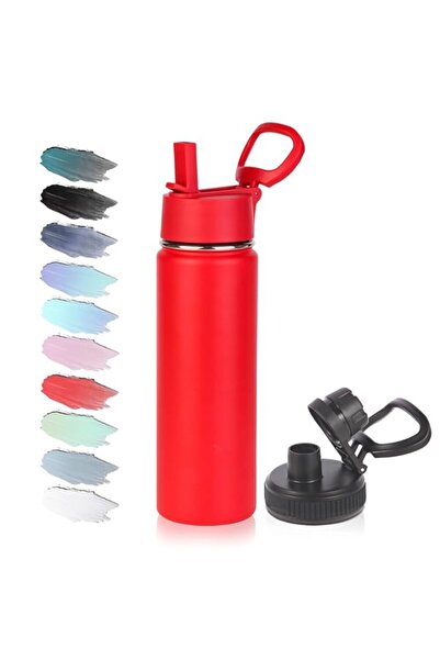 Generic Volhoply 20oz Insulated Stainless Steel Water Bottle with Straw Lid, ...