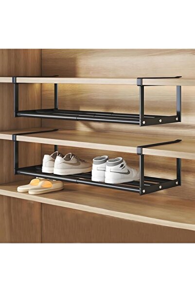 Generic JICUICUI Expandable Shoe Rack Organizer,Adjustable Shoe Rack & Under ...