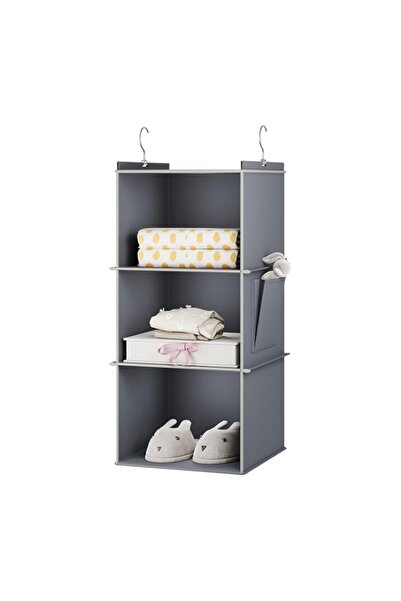 Generic YOUDENOVA Hanging Closet Organizer, 3-Shelf Closet Hanging Storage Sh...