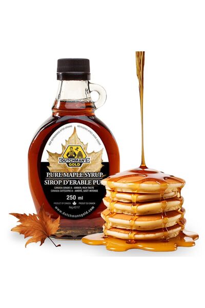 Dutchman's Gold Dutchman’s Gold 100% Organic Pure Canadian Maple Syrup 250ml ...