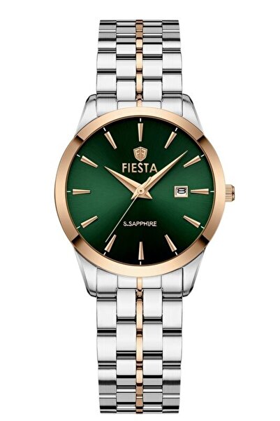 Fiesta F26001L Women's Wristwatch with Steel Strap