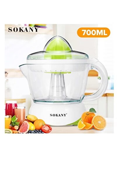 SOKANY JE-601D Electric Orange and Citrus Juicer, 40W, 700ml Capacity, Green ...
