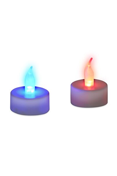 Ayawaska Set de 2 lumanari LED, cu efect de flacara reala, pentru o atmosfera...