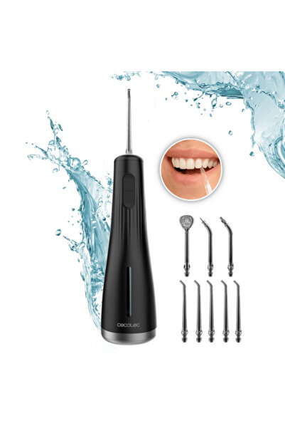 CECOTEC Irigator bucal ToothCare Jet Liberty, 1600 pulsatii, 8 capete diferit...