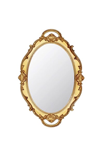 Generic Eaoundm 37 x 25.5 cm Oval Antique Decorative Wall Mirror Vintage Hang...
