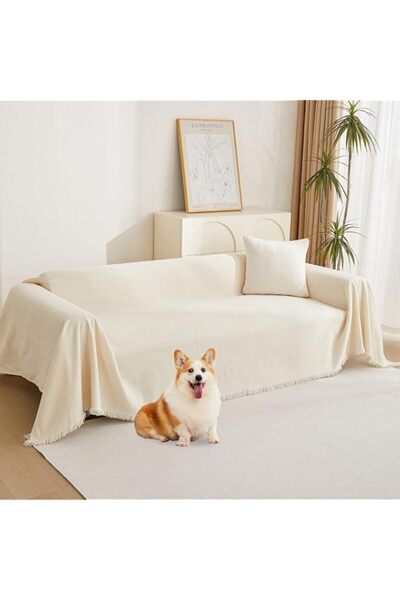 Generic HELEE Sofa Covers Blue Couch Covers, Furniture Sofa Cover Towel Livin...