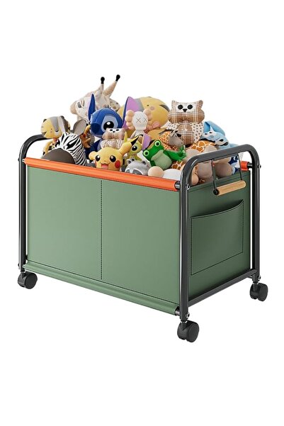 Generic Large Kids Toy Box Storage Chest with 360°Wheels,Toy box with Lid for...