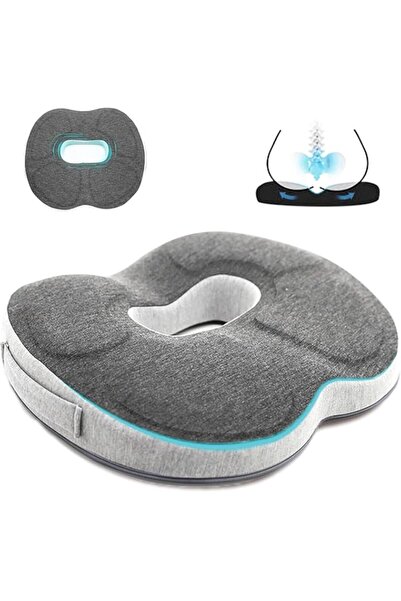 Generic Bukela Memory Foam Seat Cushion for Gaming Chairs for Coccyx Pain Rel...