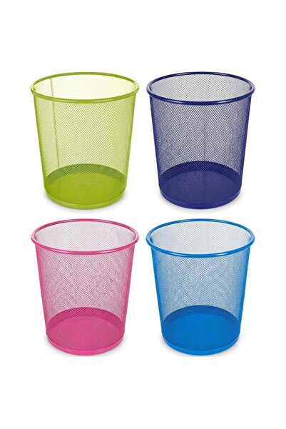 Generic Fitto Round Paper Bin 23.5x19x26cm for Office & Home Waste Disposal A...