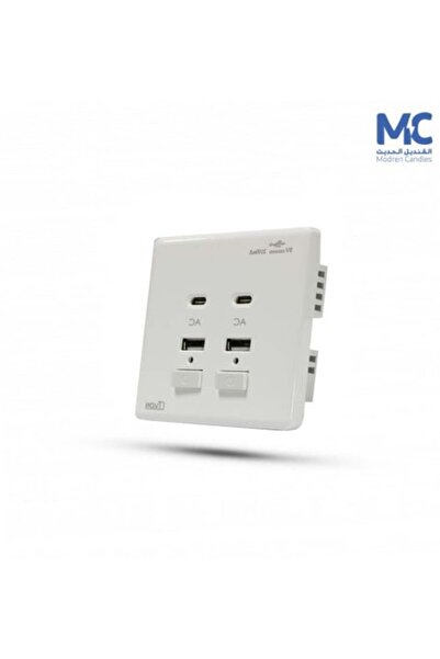 tvon مخرجان من نوع Type-C مع مخرجين USB