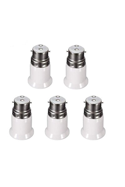 Generic B22 to E27 Edison Screw LED Bulb Base Socket Converter Adaptor Fittin...
