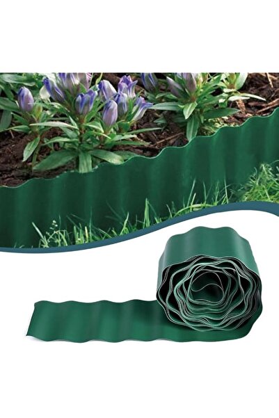 Generic Flexible and Sturdy Plastic Garden Lawn Edging Border - 15CM X 9M, Ca...