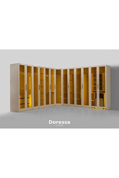 Doressa Living Sanes Köşe Gardırop