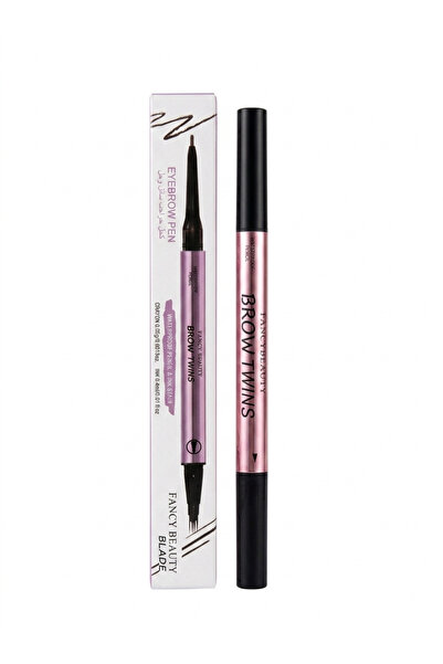 brow Twins 2-in-1 Dual-Ended Waterproof Eyebrow Pencil & Micro-Fork Liquid In...