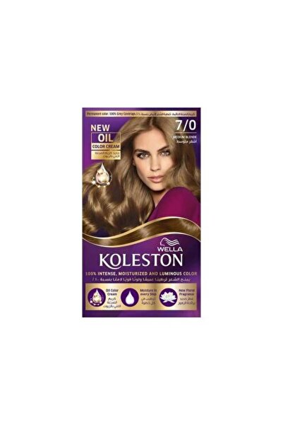 wella koleston Koleston Hair Dye Medium Blonde 7/0 50 ml