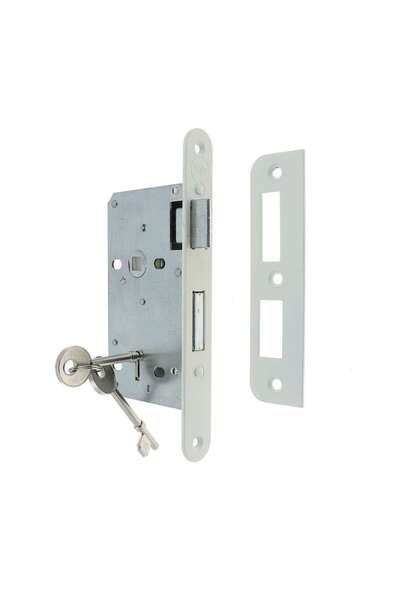 OEM Mortise lock for interior door, Yale Y5 SAI, with 2 keys, 43 x 54 mm