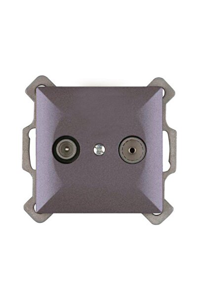 OEM Priza R-TV terminala Perla GAP-P/K AN 1.5Db , antracit