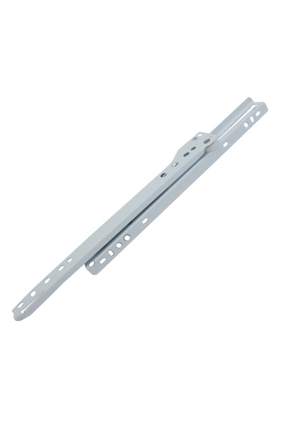 OEM Glisiere pentru sertare, alb, Samet, 350 mm, set 2 bucati