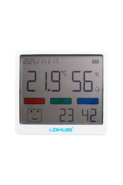 OEM Termometru / higrometru Lohuis MBS-16, afisaj temperatura si umiditate in...