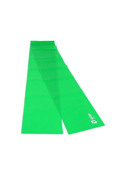 OEM Banda elastica pentru fitness Qizo, verde, 150 x 15 cm